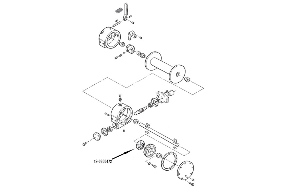 712 hydraulic winch assembly 712 hydraulic winch assembly