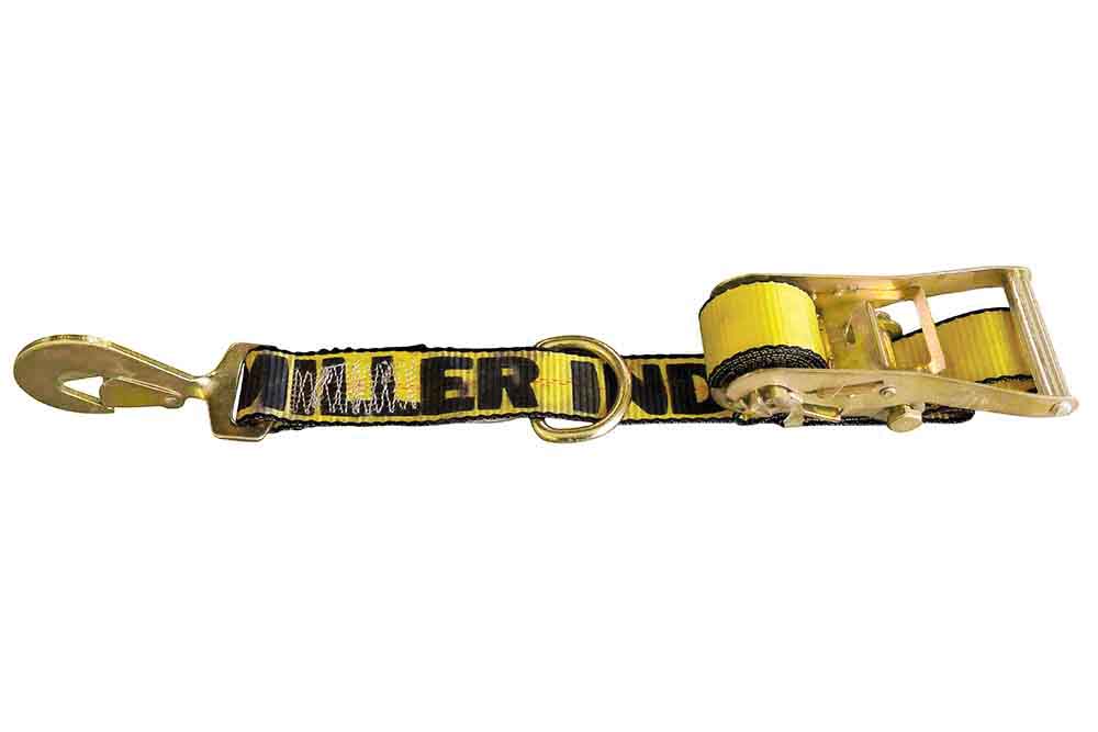 Miller Ratchet Tie Down Strap Delta Ring &amp; Flat Hook Century 20 Series