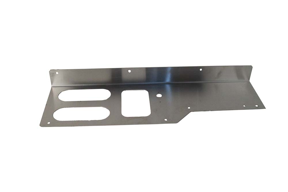 Century Carrier Tail Light Face Plate Horizontal Lights Left Hand LCG Series Stainless Steel