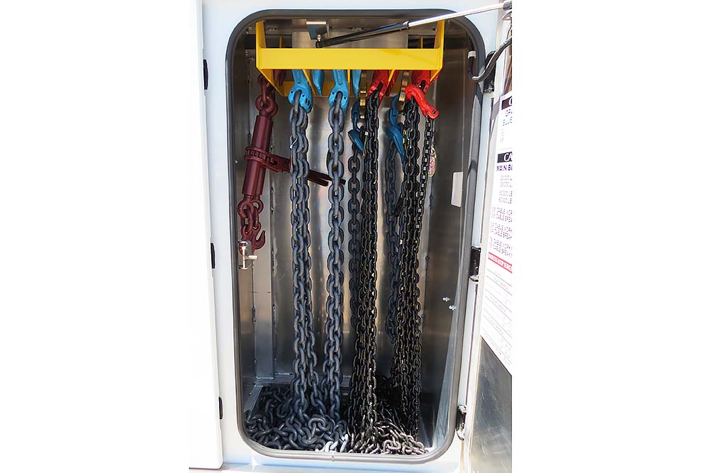 Miller Chain Storage Rack Heavy Duty Wreckers