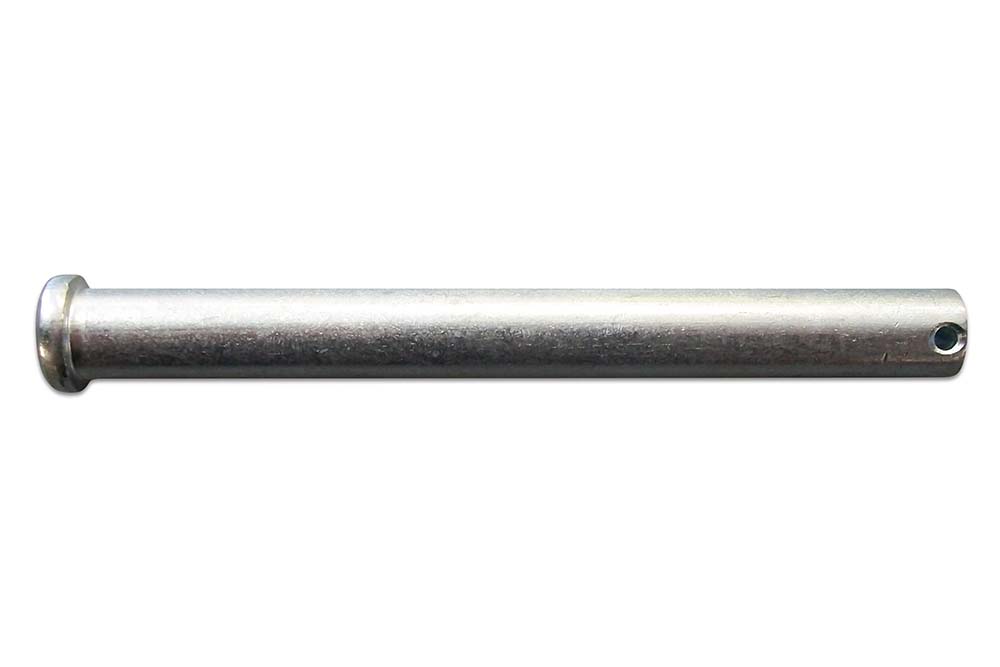 Miller Clevis Pin, 5/8" x 6", Zinc Plated