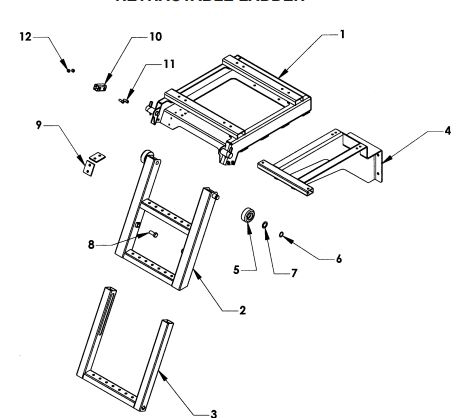 Century Retractable Carrier Ladder Assembly