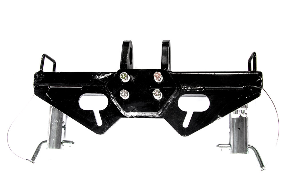 Pintle Hitch Assembly W/Lugs For Optional Fifth Wheel Hitch and Pin