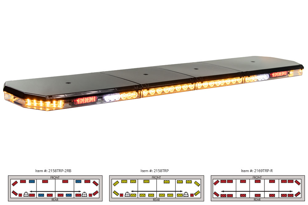 3 led light bar