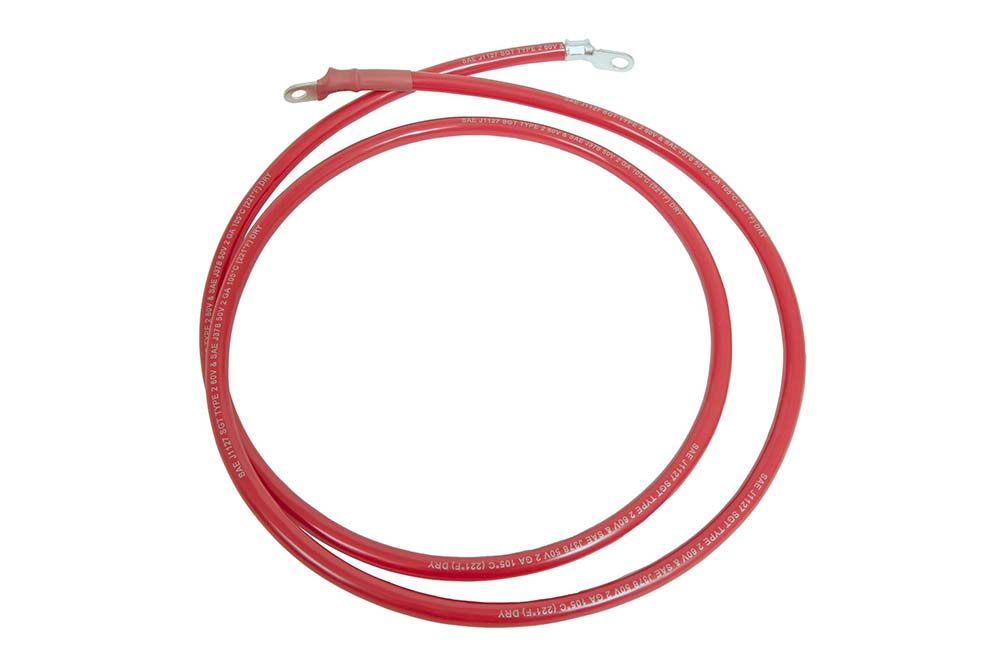 Ramsey Wire Assembly-Battery Cable, 72", LG, ST