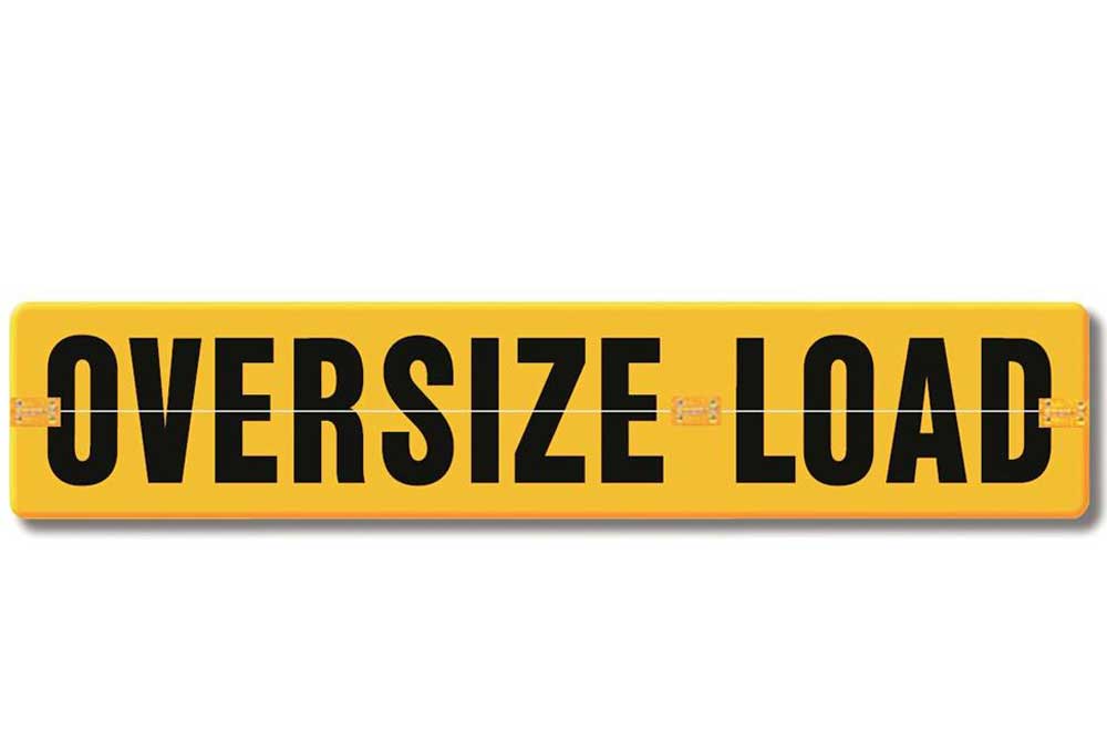 Wide Load Sign >> Rigid Retroreflective Oversize Load Sign 8 H Letters No Wide Load Sign >> Rigid Retroreflective Oversize Load Sign 8 H Letters No