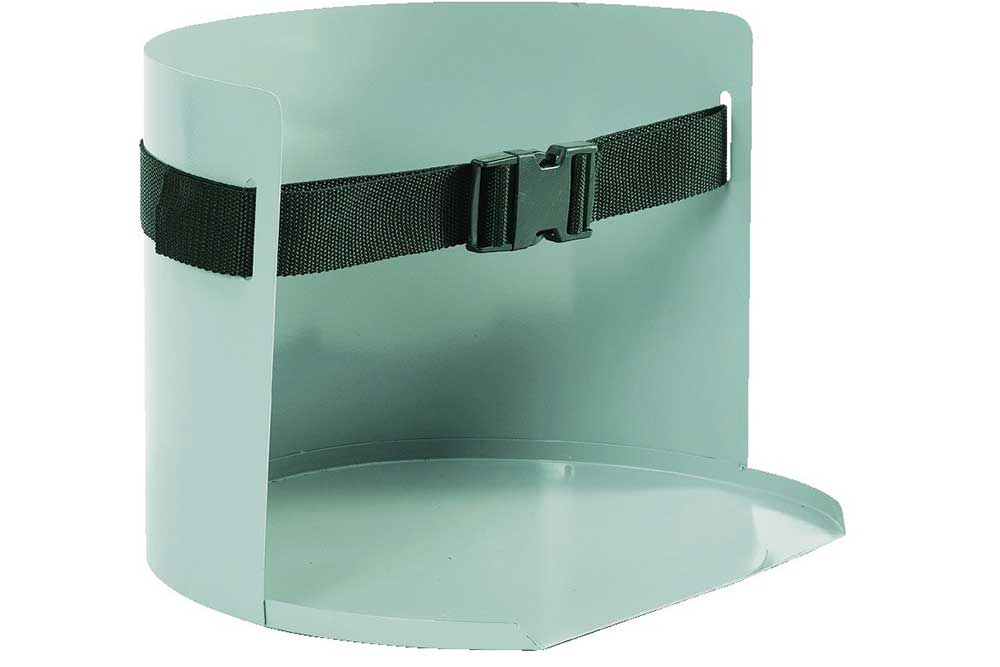 Austin Painted Steel Holder For 4 6 Gal Trash Can Or 3 Gal Water