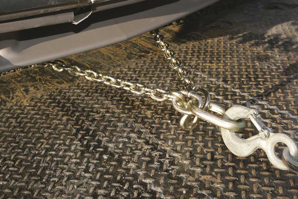 2 8/' CHAIN G70 MINI J /& GRAB HOOK for WRECKER CARRIER TOW TRUCK CAR HAULER