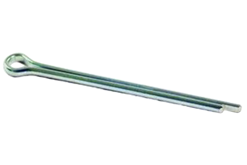 Qty.150 1/8" X 1-1/4" Cotter Pin Extended Prong Zinc Plated Steel 