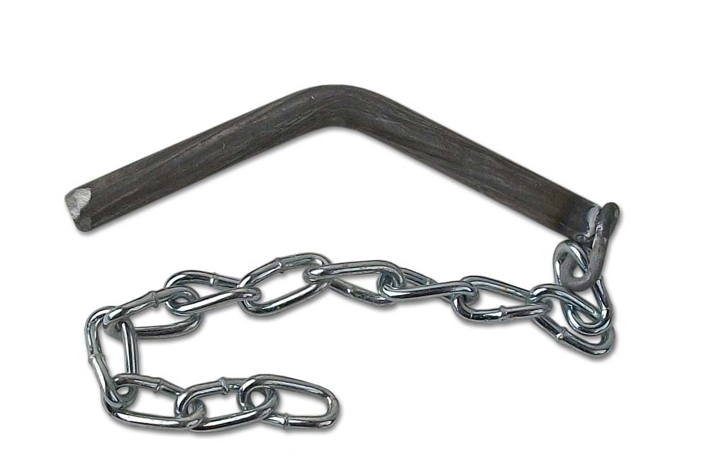 Zip's Locking Pin Weldment w/ Chain