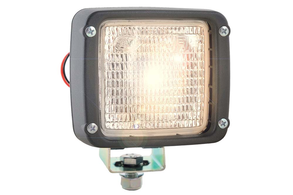 square halogen light