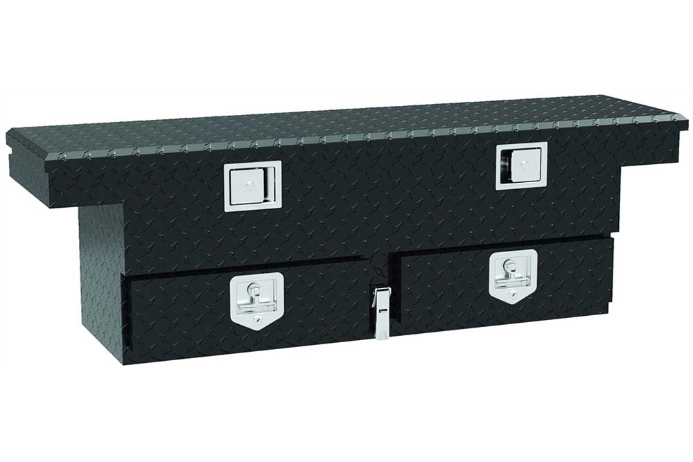 Corbox Traverse Under Tonneau Cover Truck Bed Box Black Diamond Corbox Traverse Under Tonneau Cover Truck Bed Box Black Diamond Plate Aluminum