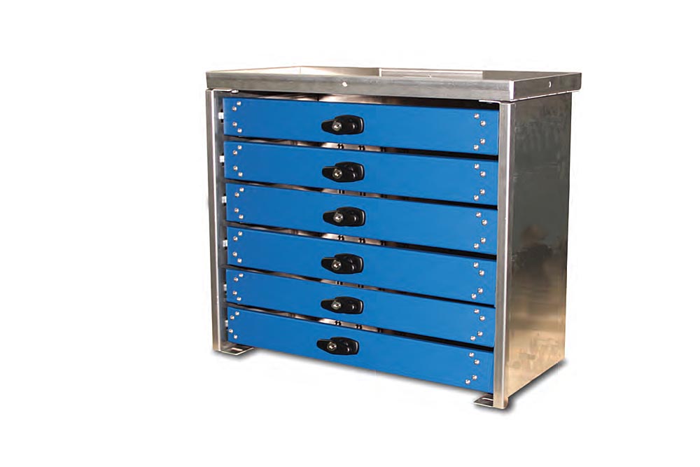 American Eagle 14 Wide Toolbox W 6 Drawers