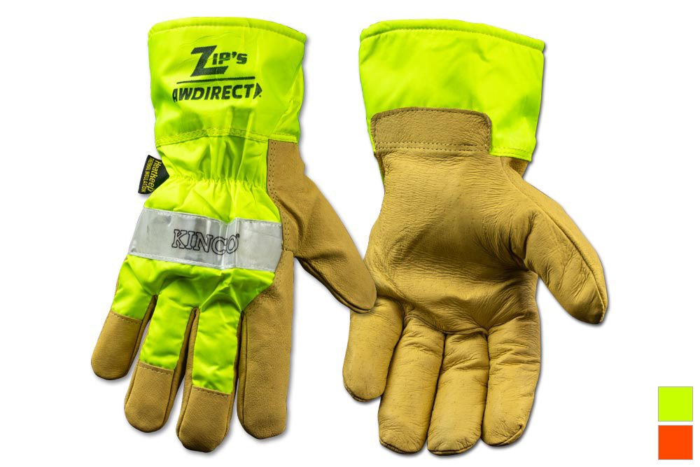 hi vis insulated gloves