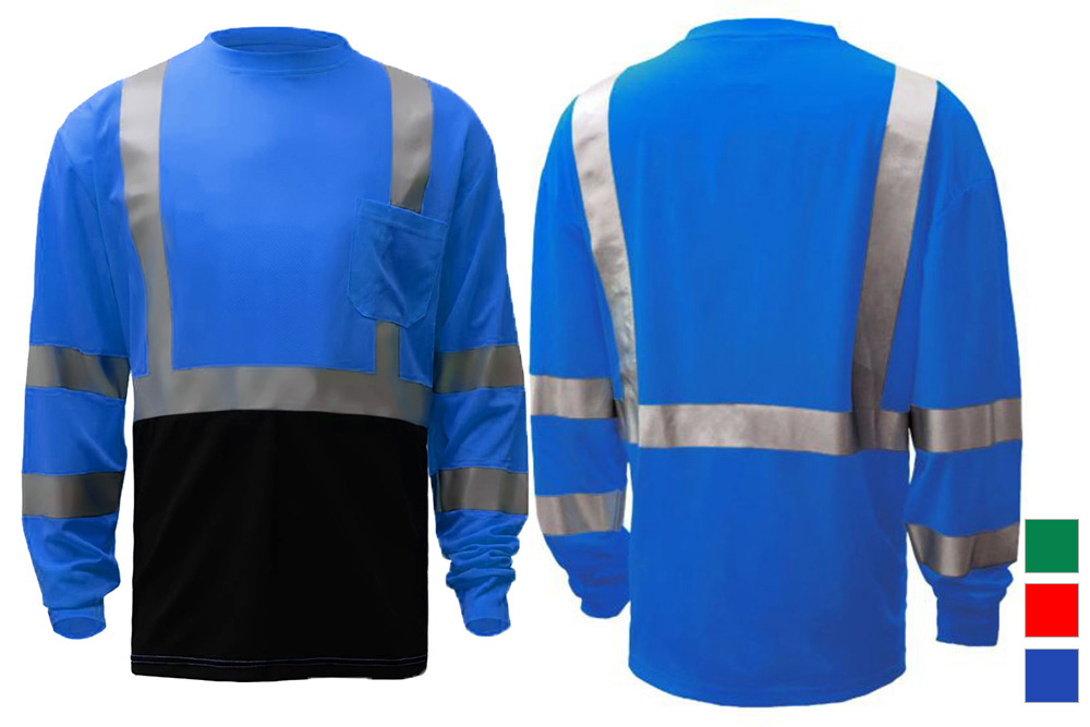 GSS Safety Long Sleeve T-Shirt with 