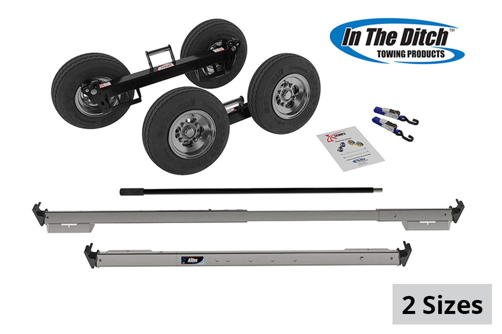 In The Ditch X-Series XL Dolly Sets eXtended Life Hub and Bearings
