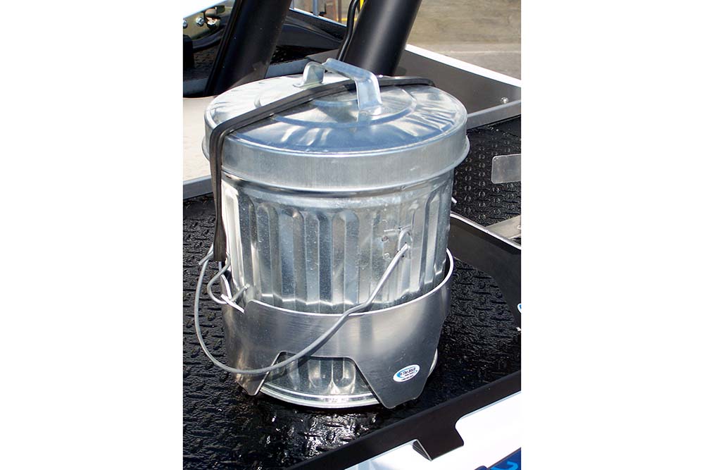In The Ditch Aluminum Wrecker Trash Can Mounts