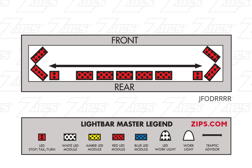 Whelen Towman's Justice Low-Profile Light Bars Whelen Light Bars Wiring Diagrams Zip's