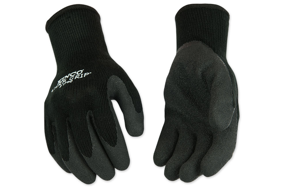 warm work gloves with grip