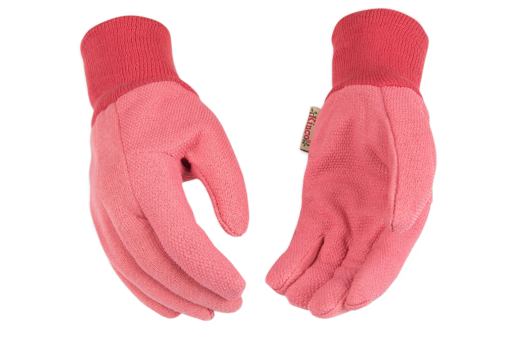 women's pink work gloves