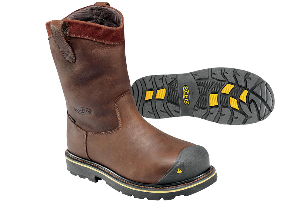 wellington safety toe boots