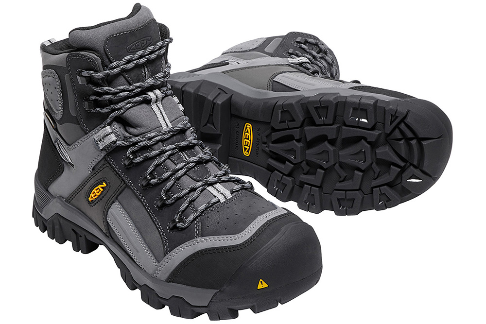 Keen 1017804 Men/'s Davenport 6/" Waterproof Composite Toe Steel Grey Work Boots