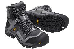 Keen 1017804 Men's Davenport 6" Waterproof Composite Toe Steel Grey Work Boots