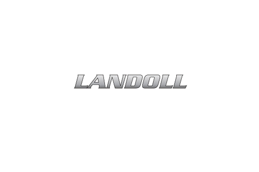 Landoll Decal; Landoll 2-1/2" Reflctv