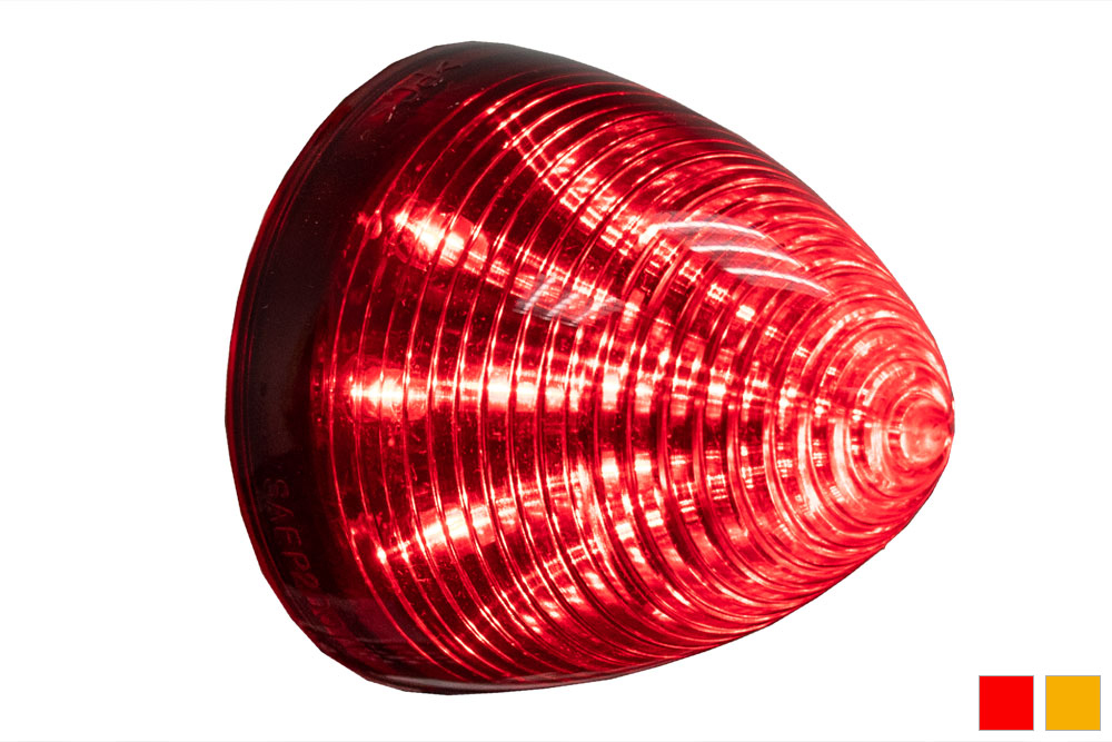 Truck -90106B LED 2.5 Beehive Trailer Red 20 