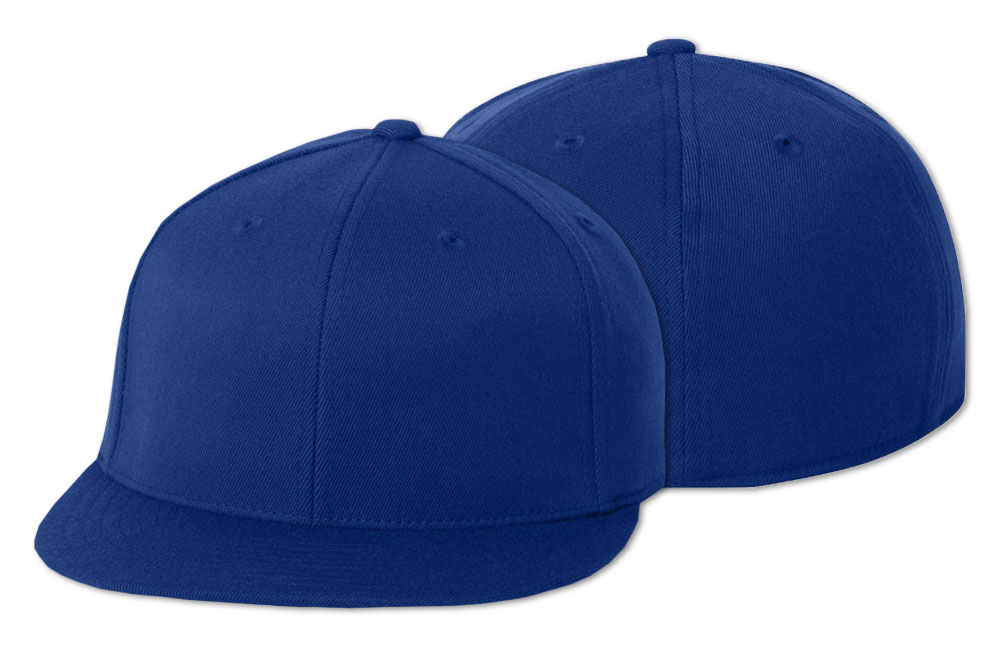 flexfit flat bill cap