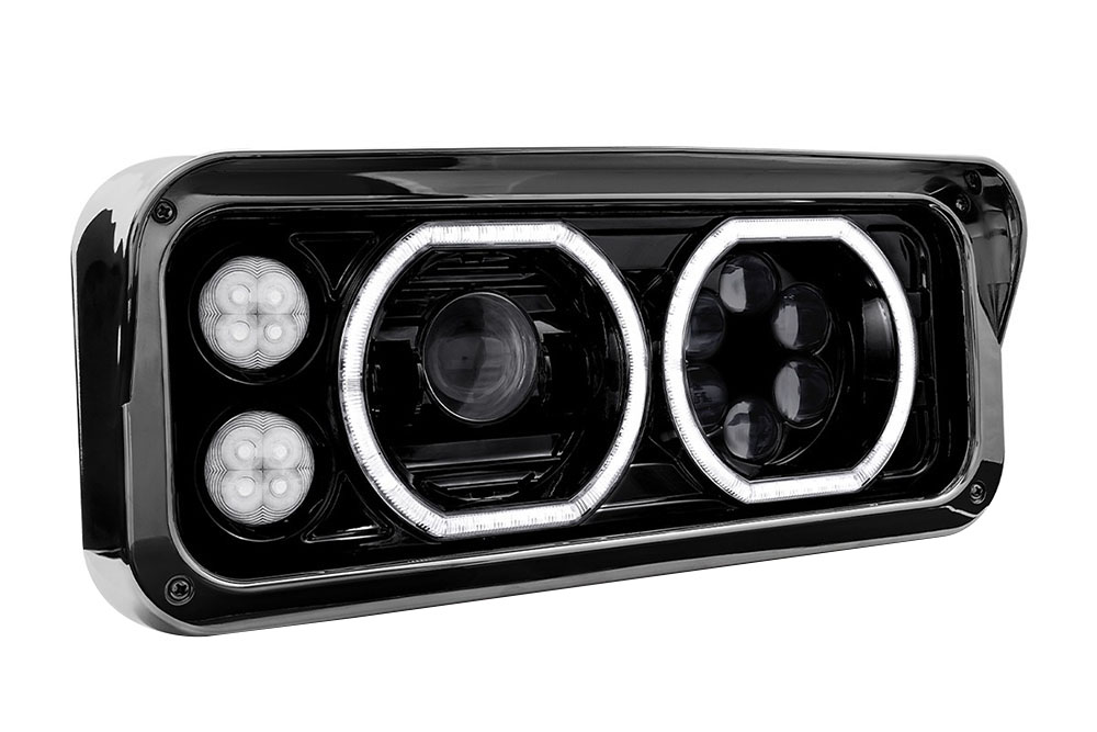 rectangle halo headlights