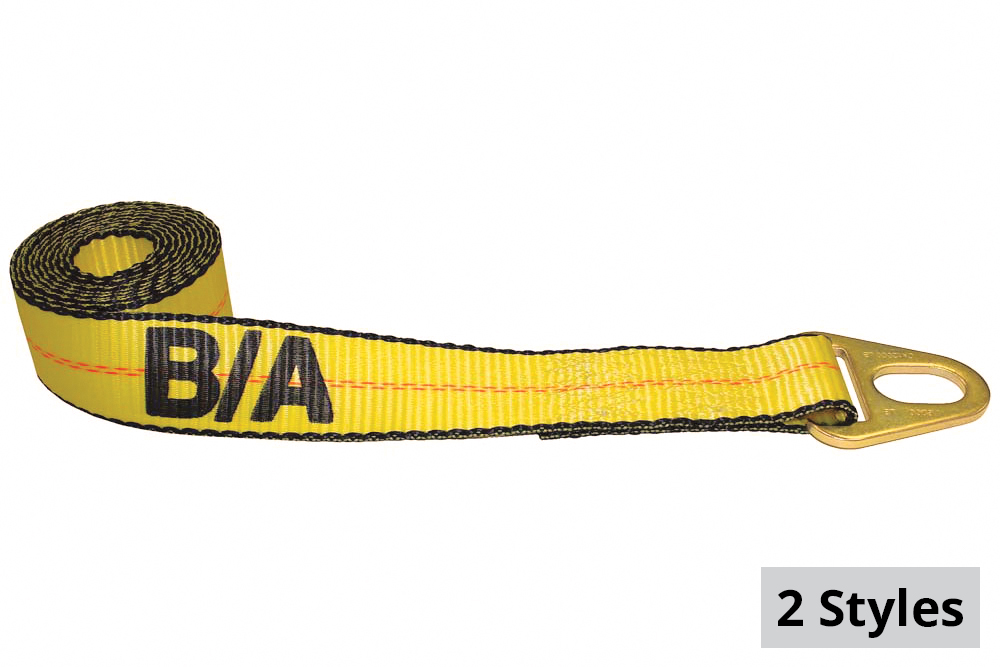 B/A Products Wheel Lift Tie-Down Strap with Grab Plate