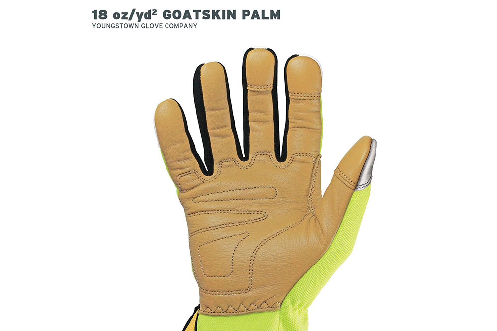 Youngstown Safety Lime Waterproof Winter Gloves Large