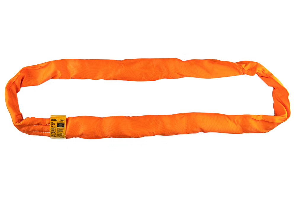 Made In USA Self-Releasing Snatch Block orange With 8’ Polyester Sling 